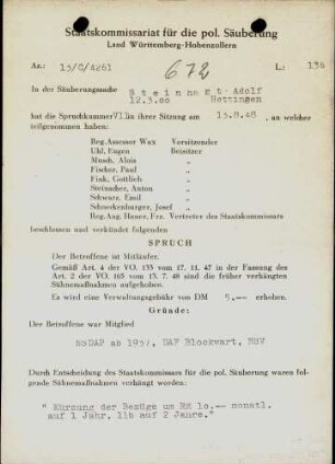 Steinhardt, Adolf
