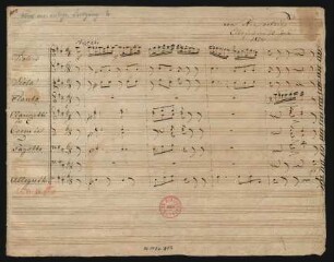 Das Schifflein Ehe; B, orch; D-Dur; LoWV 6