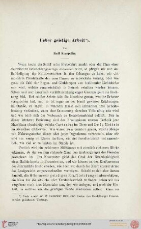 4: Ueber geistige Arbeit