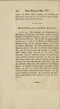 Anmerkungen zum zwölften Kapitel.