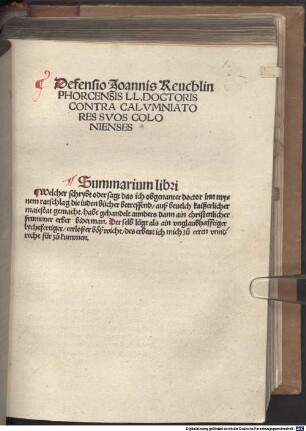 Defensio contra calumniatores suos Colonienses