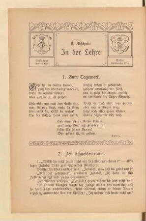 II. Abschnitt In der Lehre