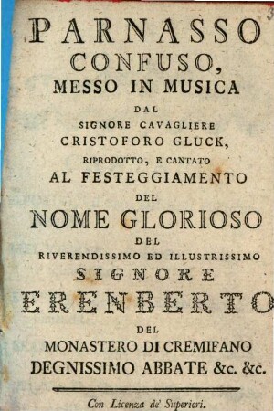 Parnaso confuso