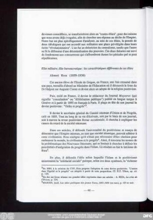 Elite militaire, élite bureaucratique: les caractéristiques différentes de ces élites