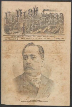 [Retrato de] Dr. Federico Herrera : Presidente del Consejo de Ministros y Ministro de Gobierno.
