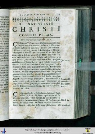 De Nativitate Christi