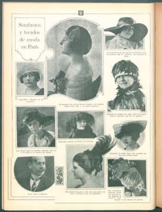 Sombreros y tocado de moda en París