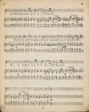Franz Schubert's sämmtliche Compositionen : Lieder, Gesänge u. Balladen ; für 1 Singstimme mit Pianofortebegl., 1,22. Gesänge aus dem Drama "Rosamunde"