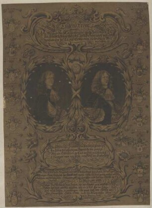 Bildnis der Brüder Friedrich und Hans Curth von Bodenhausen