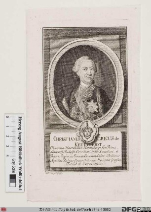 Bildnis Christian Ulrich von Ketelhodt