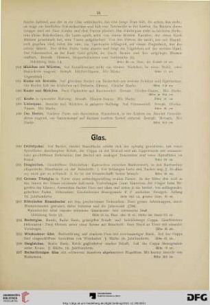 Glas (Nr. 200-238)