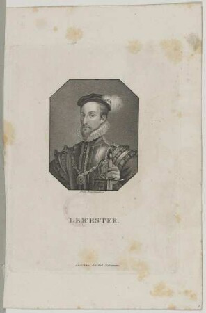 Bildnis des Robert Dudley of Leicester