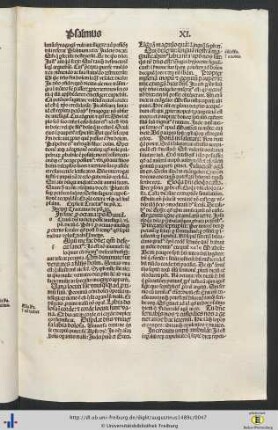 Tractatus de psalmo XI-XX