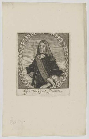 Bildnis des Johann Georg Pesler