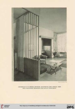 Wohnräume einer Wiener Architektin