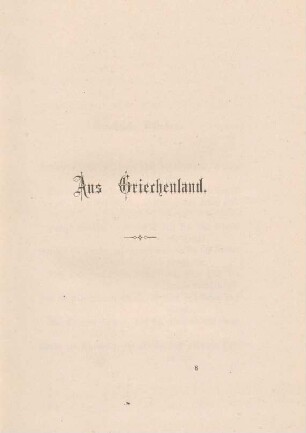 Aus Griechenland