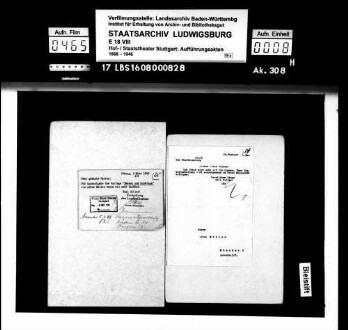 Fessel und Schwinge. Schauspiel von Artur Müller