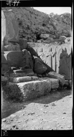 Dscherablus (= Dscharâbulus, Gouv. Aleppo, Syrien), deutsche Ausgrabungen hetitischen Ursprung (Euphrat)