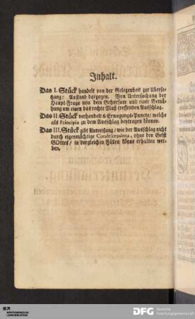 Inhalt.