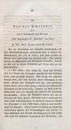 25-48 Aus der Scholastik des heiligen Thomas von Aquin