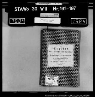 Zivilstandsregister Eimen (Kanton Eschershausen)