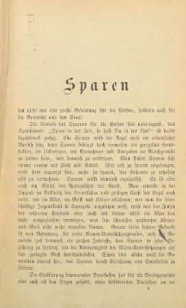 Sparen