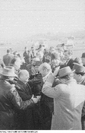 Dresden, Klotzsche. Düsenflugzeug B 152. Erster Start, 4. November (oder Dezember) 1958 - Fotografen Erich Höhne und Erich Pohl, u.a., 1958