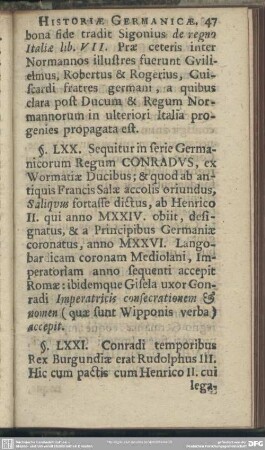 [Conradus II.]