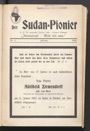 Nr. 2. Februar. 1905