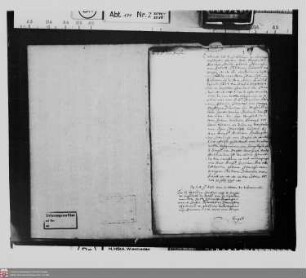 Abrechnung des Edo Frieswyk als Nachlassverwalter der Fürstin Albertine Agnes von Nassau-Diez für Fürstin Henriette Amalie von Nassau-Diez und ihre Kinder