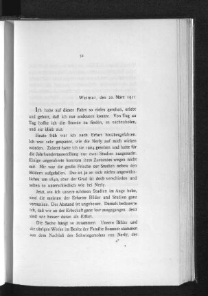Weimar, den 22. März 1911