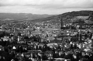 Freiburg: Stadtblick vom Hildaturm