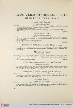 Aus verschiedenem Besitz (Nr. 166-244)