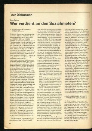 Wer verdient an den Sozialmieten?