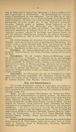 Holz- und Galanteriewaren