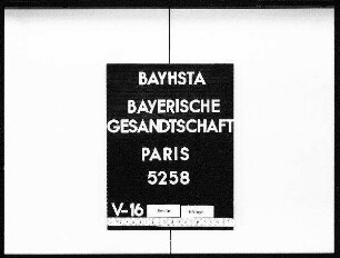 Moosbauer, Karl, aus München, Handlungsgehilfe in Paris