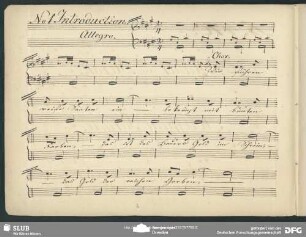 No. 1 Introduction: "Wir führen reife Saaten ein"