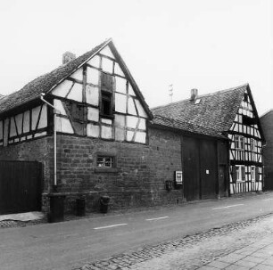 Hofanlage; Reinheim, Hauptstraße 21
