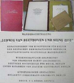Kassette mit Wanderausstellung "Ludwig van Beethoven und seine Zeit"