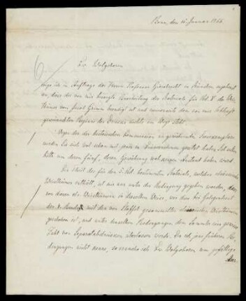 Brief von Richard Schröder an Dieterichsche Buchhandlung, Göttingen