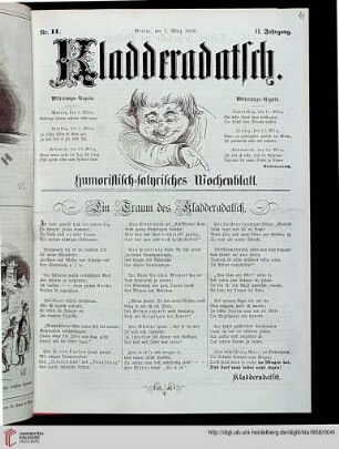 Hefte 11-15, März 1858