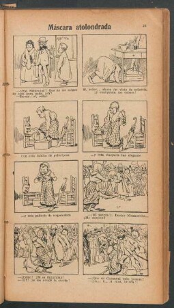 Máscara atolondrada - [Cómic]