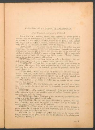 Entremes de la cueva de Salamanca