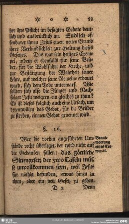 §. 16. Beantwortung eines Einwurfs