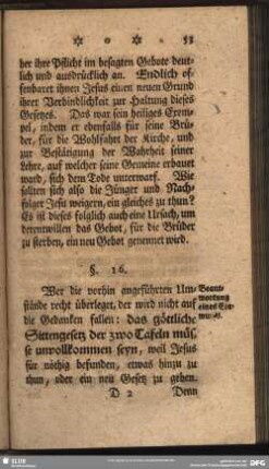 §. 16. Beantwortung eines Einwurfs
