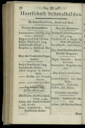 Herrschaft Schmalkalden