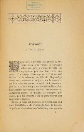 Les arts et les moeurs d'autrefois