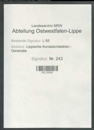 Schuleinkünfte, v.a. der Schulmonat: Einkünfte und Akzidenzien (Nebeneinkünfte, Gebühren) sämtlicher Küster und Schulmeister im ganzen Land - [Band 3]
