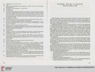 Liudolfs ‚Gelage‘ in Saalfeld, Weihnachten 951