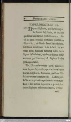 Experimentum IX